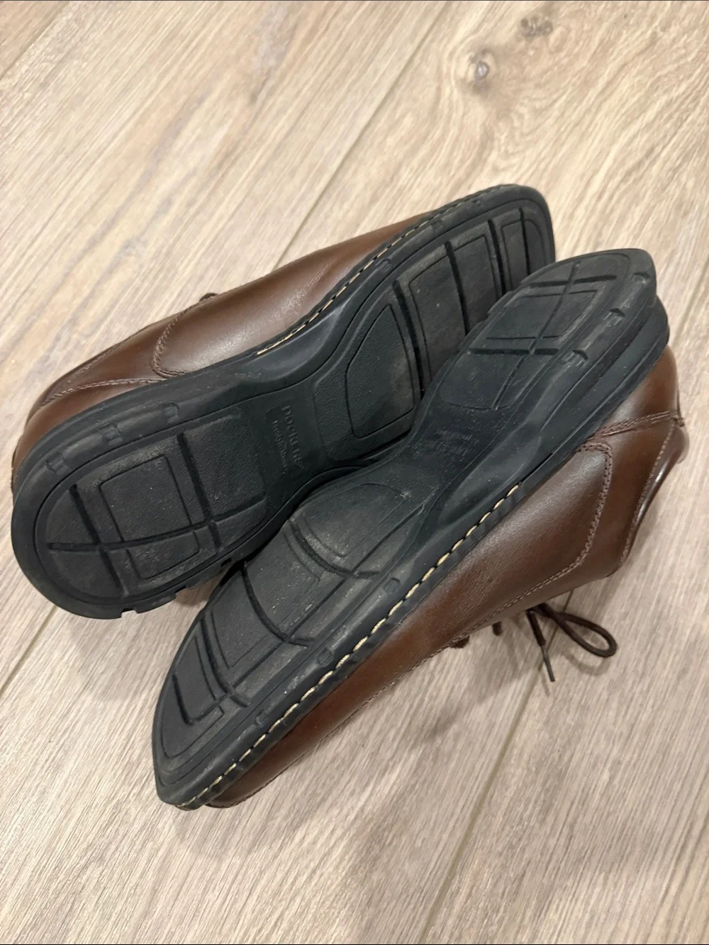 Dockers leather upper